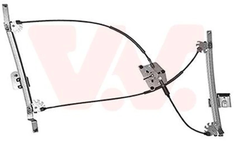 Image of VAN WEZEL Window regulator VAN WEZEL 0378266