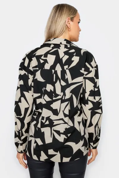 image of Tall Abstract Print Shirt