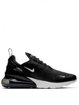 Image of Nike Air Max 270 - Black/Multi, Black/White, Size 5, Women