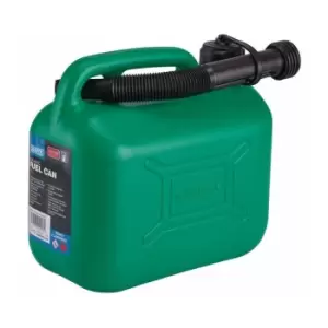 Draper Plastic Fuel Can, 5L, Green 09052