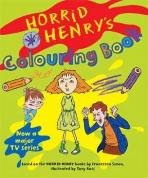 Image of Horrid Henrys Colouring Book by Francesca Simon Paperback