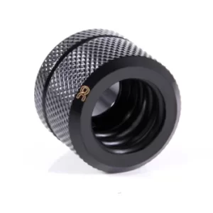 image of Alphacool Eiszapfen 14mm Black Hard Tube Compression Fitting