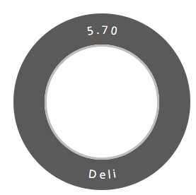 Image of Deli SG-813 ( 5.70 -12 94A2 6PR TL )