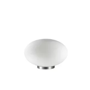 Image of Candy 1 Light Medium Globe Table Lamp White, G9