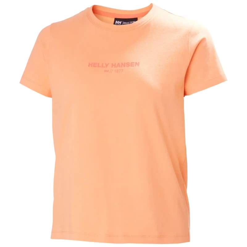 Image of Helly Hansen Womens T-Shirt Helly Hansen Core 2.0 Orange Female L