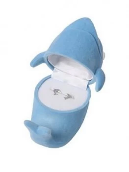 Image of The Love Silver Collection Dolphin Studs With Gift Box