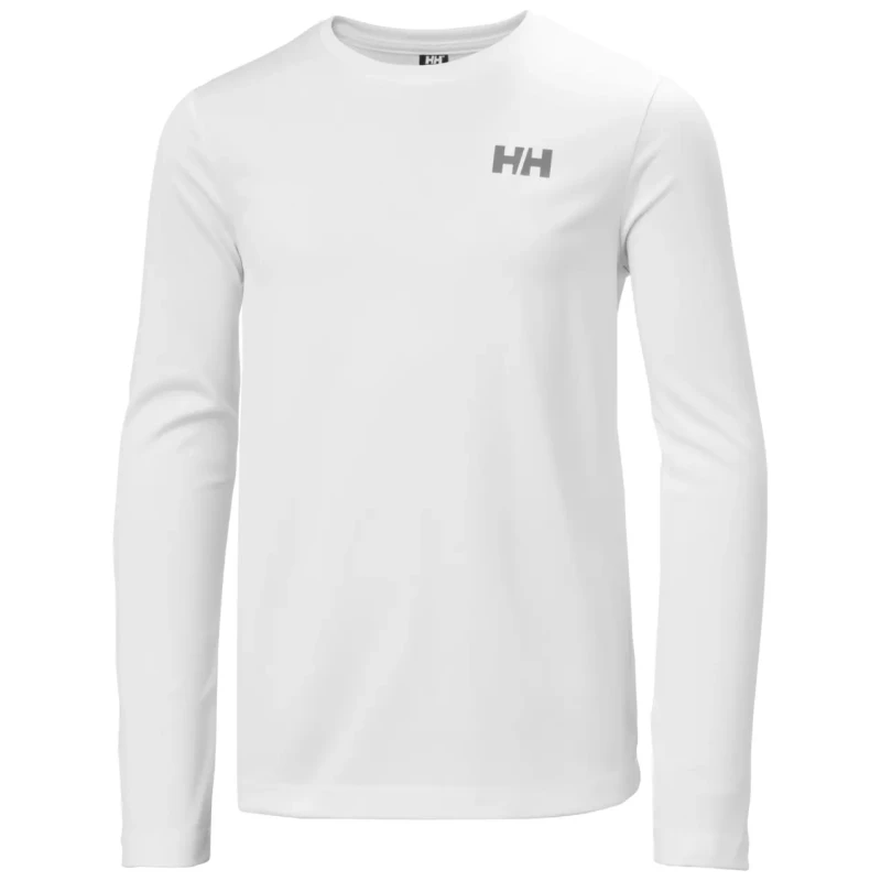 Image of Helly Hansen Long sleeve T-Shirt Helly Hansen Tech Blanc Unisex 10 ans