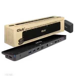 Image of CLUB3D USB Gen1 Type-C Triple Display DP1.4 Alt mode Smart PD3.0...