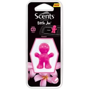 Little Joe Pink Flower Scented Car Air Freshener (Case Of 6)