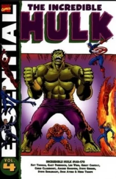 Image of The Incredible Hulk. Vol. 4 Incredible Hulk no. 143-170 by Roy Thomas Paperback