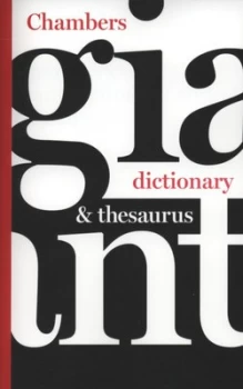 Image of Chambers Giant Dictionary and Thesaurus by Chambers Paperback