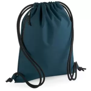 Image of BagBase Unisex Recycled Gymsac (One Size) (Petrol)