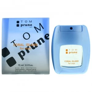 image of Tom Prune Coral Island Eau de Toilette For Him 75ml