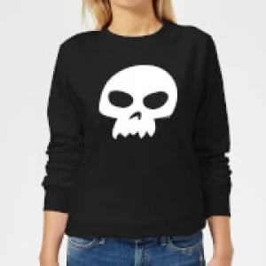 Image of Toy Story Sid's Skull Womens Sweatshirt - Black - 3XL - Black