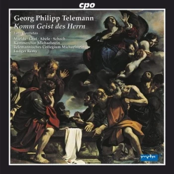 image of Georg Philipp Telemann - Late Cantatas (Remy, Collegium Michaelstein) CD