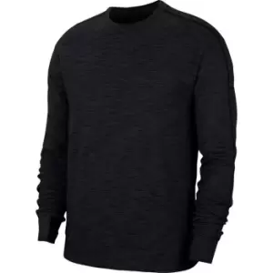 Image of Nike Fleece Crew Sweatshirt Mens - Black
