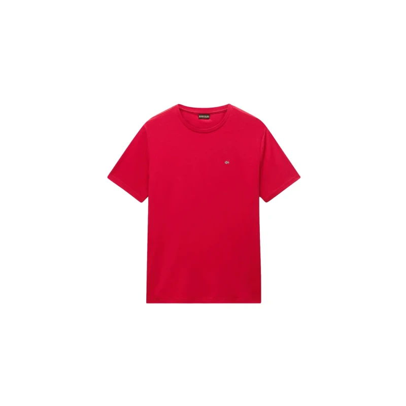 Image of T-Shirt Napapijri Salis Rouge Male XS