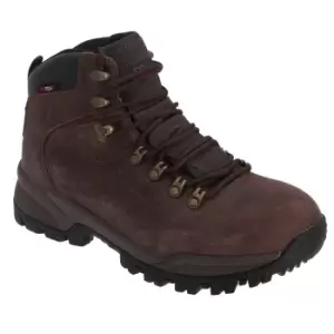 image of Johnscliffe Mens Canyon Leather Superlight Hiking Boots (11 UK) (Brown)