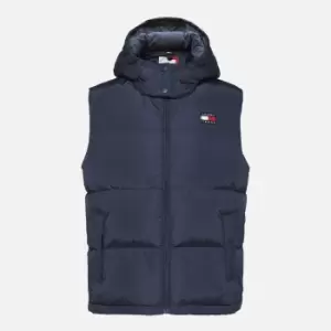 Image of Tommy Jeans Womens Alaska Puffer Vest - Twilight Navy - XL