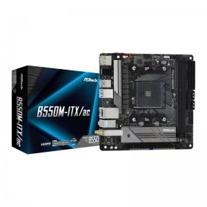 image of ASRock B550M ITX AC AMD Socket AM4 Motherboard