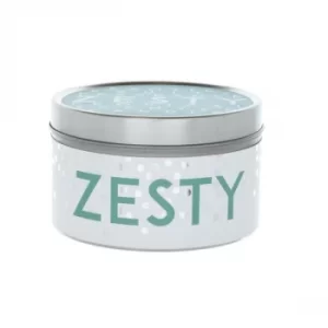 Image of Zesty Large Tin Candle Pineapple Scent