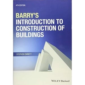 Image of Barry's Introduction to Construction of Buildings Paperback / softback 2018