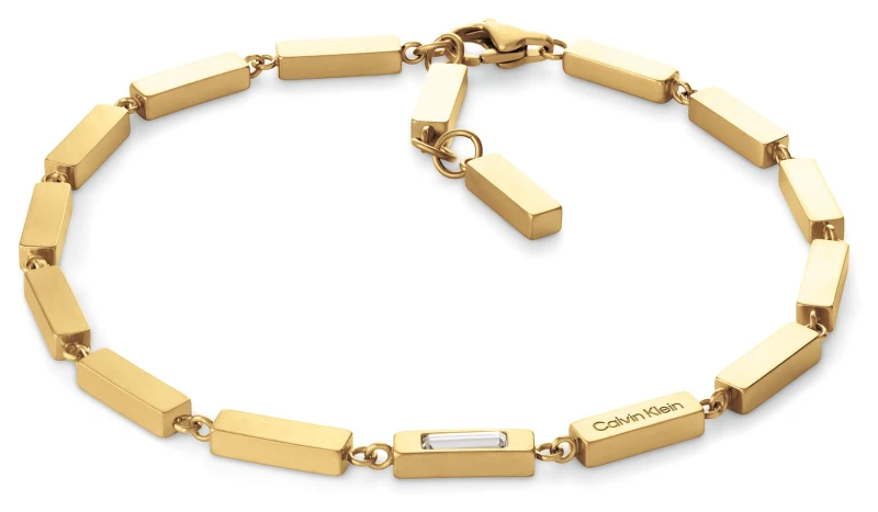 Image of Calvin Klein 35100073 Essentials Links Gold PVD Stainless Jewellery