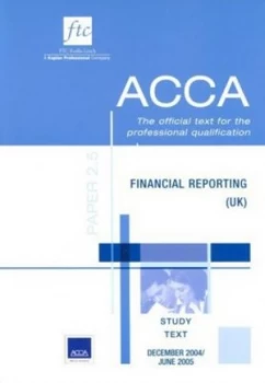 Image of Financial Reporting uk Stream by Association of Chartered Certified Accountants Paperback