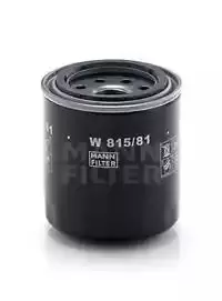 Image of x1 Mann-Filter Oil Filter W815/81 with one anti-return valve Made in UK