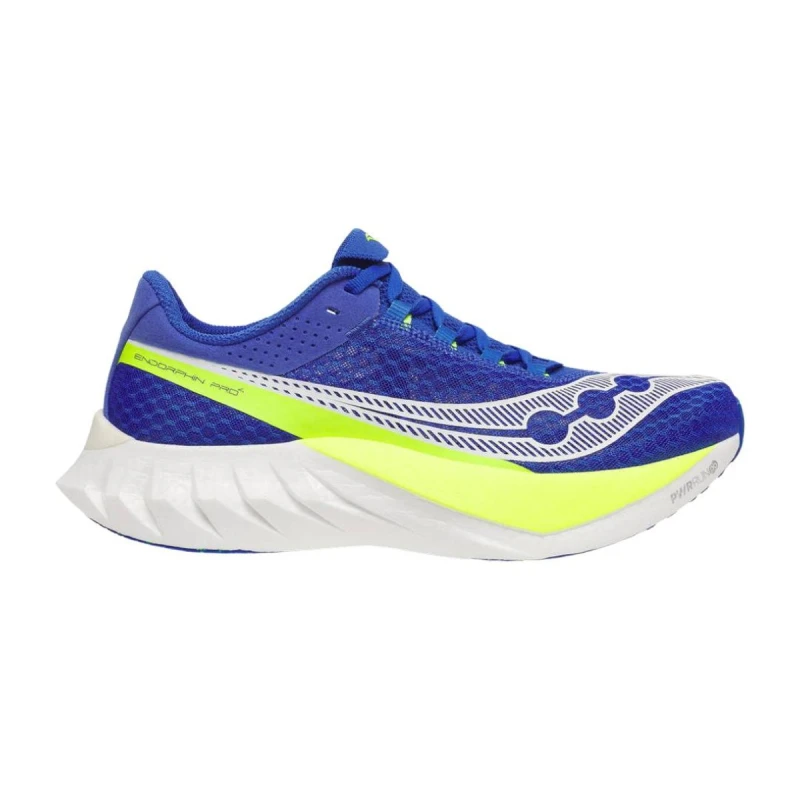 Image of Saucony Endorphin Pro 4 Blue Yellow Shoes AW25, Size 42,5 - EUR