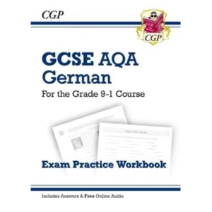 Image of New GCSE German AQA Exam Practice Workbook - For the Grade 9-1 Course (Includes Answers) by CGP Books (Paperback, 2016)