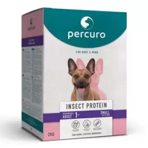 image of Percuro Insect Protein Adult Small Breeds Dry Dog Food 2kg