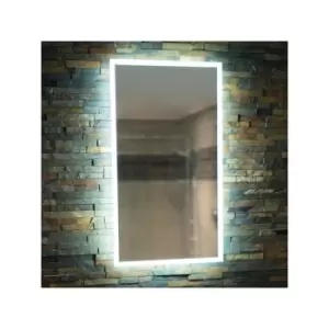 image of HIB - Globe 45 Steam Free LED Bathroom Mirror 800mm H x 450mm W