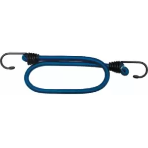 Image of Jumbo Light Duty Bungee Standard 2 Steel Hooks Blue 24" - Blue