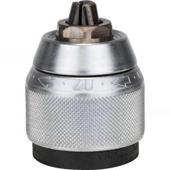 Image of Bosch 13mm Chrome 1/2" 20 UNF Hammer Drill Keyless Chuck 1.5 - 13mm 13mm 1/2" x 20UNF Female