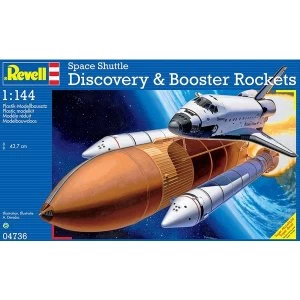 Image of Space Shuttle "Discovery & Booster 1:144 Revell Model Kit
