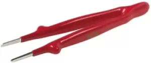 Image of Bahco 150 mm, Steel, Rounded, Tweezers