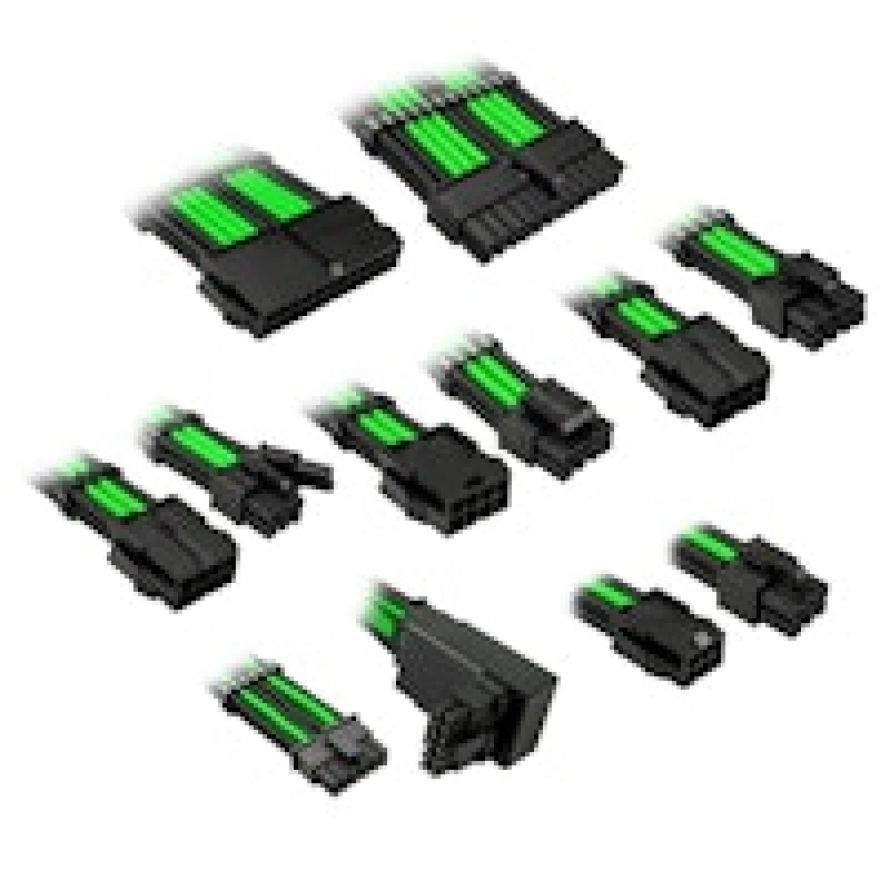 Image of Kolink Core Pro Braided Cable Extension Kit 12V-2x6 Type 2 - Venom Gre