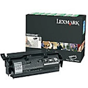 image of Lexmark X654X04E Black Laser Toner Ink Cartridge