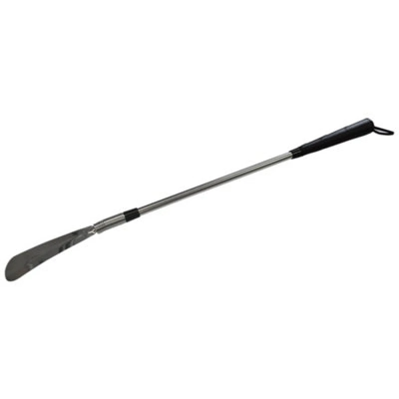 Image of Loops Extra Long Metal Shoe Horn - 60cm Long Shoe Remover Tool Handheld Disability Aid Multi