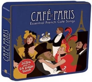 image of Cafe De Paris Essential French Cafe Songs by Various Artists CD Album