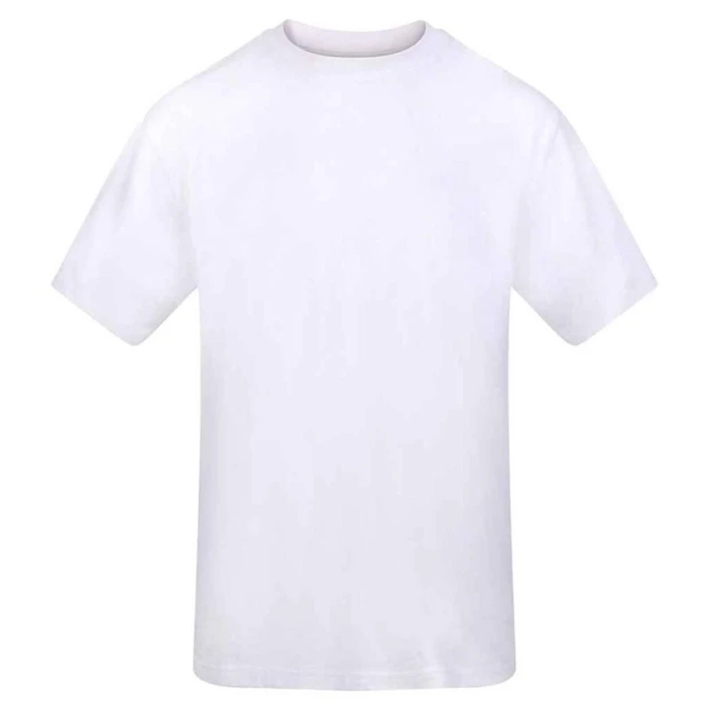 Image of AWDis Just Ts Mens Signature Heavyweight T-Shirt in White Size: Medium White Male M