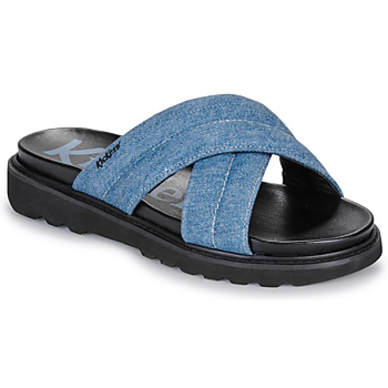 Image of Kickers Womens mules Kickers Nealine Bleu Female 36