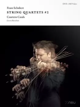 Image of Cuarteto Casals Franz Schubert String Quartets #2 - DVD
