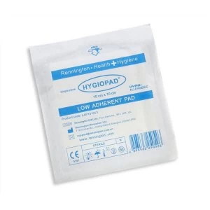 Image of Click Medical Low Adherent Dressing 10x10cm White Ref CM0417 Pack of
