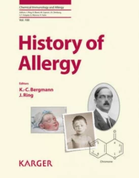 Image of History of Allergy by K.-C Bergmann Hardback