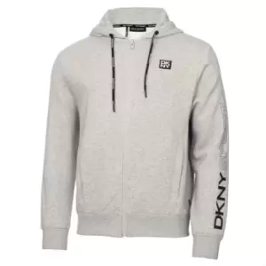 Image of DKNY Golf Zip Up Hoodie Mens - Grey