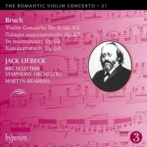 Image of Bruch Violin Concerto No 2 Op 44/ by Max Bruch CD Album