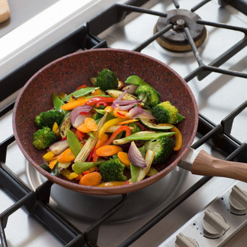 Image of JML JML 24cm Non Stick Copper Stone Frying Pan