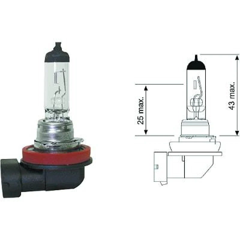 Image of High beam bulb DIEDERICHS LID10040